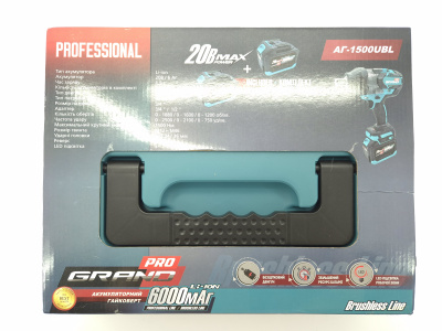 Гайковерт аккумуляторный Grand АГ-1500UBL (кейс)