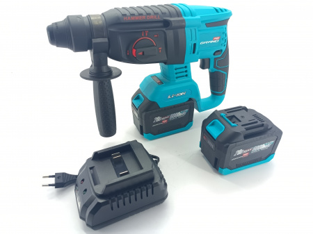 Перфоратор акумуляторний Grand ПА-20/26 BL (2 АКБ)