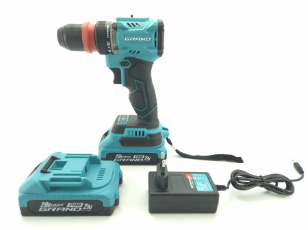 Аккумуляторный шуруповерт Grand К-20/2 BL PRO