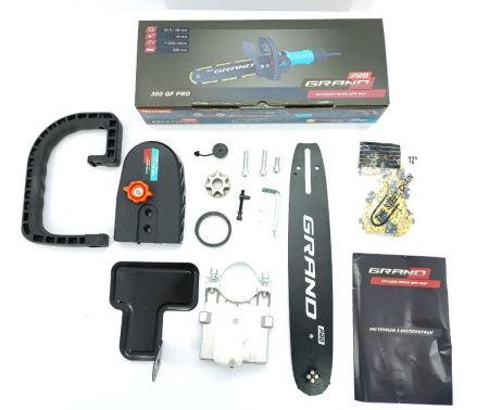 Насадка цепная пилка Grand МШУ 300 QF PRO (на болгарку)