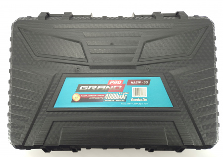 Набор аккумуляторных инструментов Grand № 3G (МШУ-20BL/PRO + ДА-20/13UBL+АПЦ-20V/8"-4)