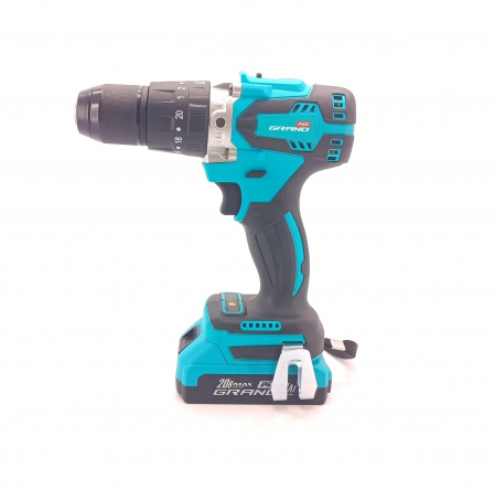 Набор аккумуляторных инструментов Grand № 3G (МШУ-20BL/PRO + ДА-20/13UBL+АПЦ-20V/8"-4)