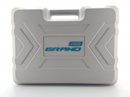 Болгарка акумуляторна Grand МШУ-20BL PRO (2 АКБ, ЗП, кейс)