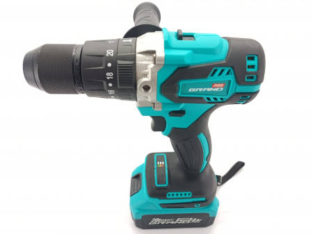 Аккумуляторный ударный шуруповерт Grand ДА-20/13 UBL (АКБ 4 Ач)